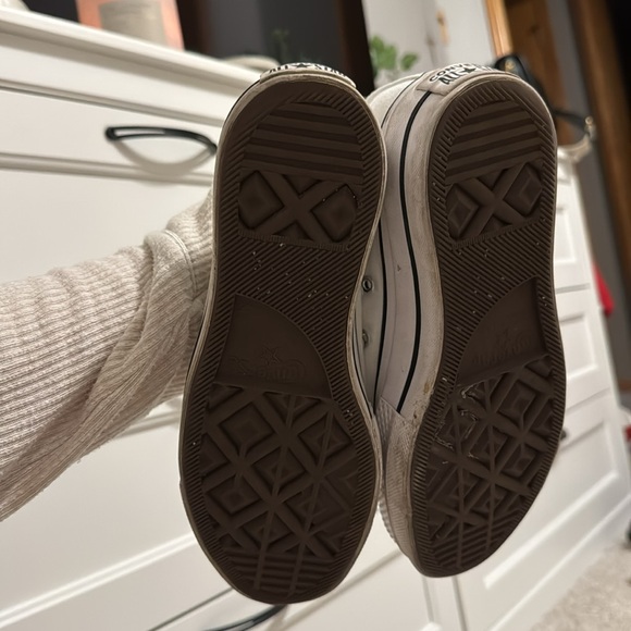 WHITE HIGHTOP PLATFORM CONVERSE - Picture 4 of 5